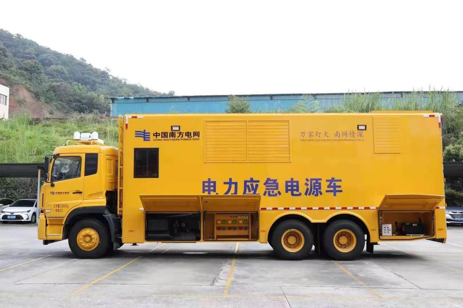 泽普安康大型柴油发电机发电车UPS电源出租租赁